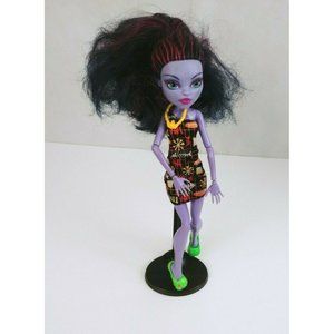 Monster High Jane Boolittle 11" Jointed Doll With Accesories. Without Stand